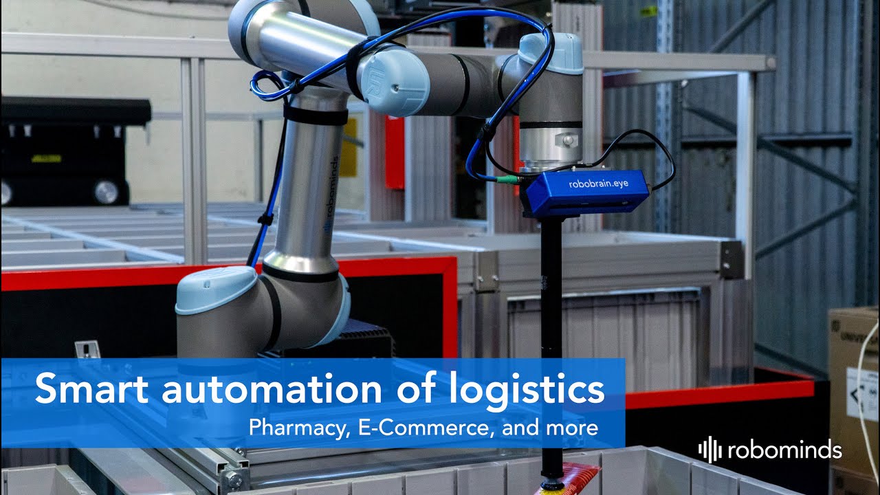 Smart Automation of Logistics | Pharma | E-Commerce | robominds x H&ouml;rmann