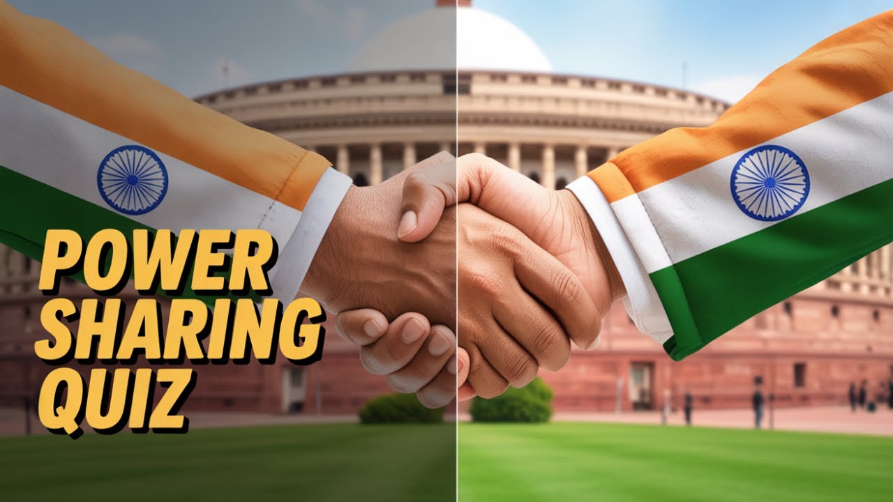 Class 10 Civics Power Sharing Quiz | 30 Important MCQs | #Class10Civics #PowerSharing #CBSEClass10