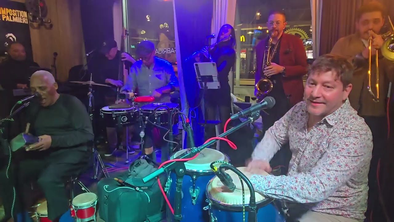 Ten Tumbao featuring Vincente LeBron  on voice and Bongos