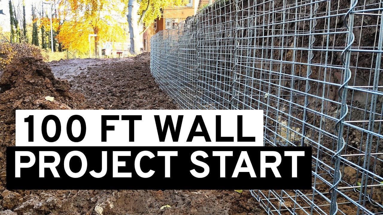 Gabions for slope stabilization - preparation and planning at a glance