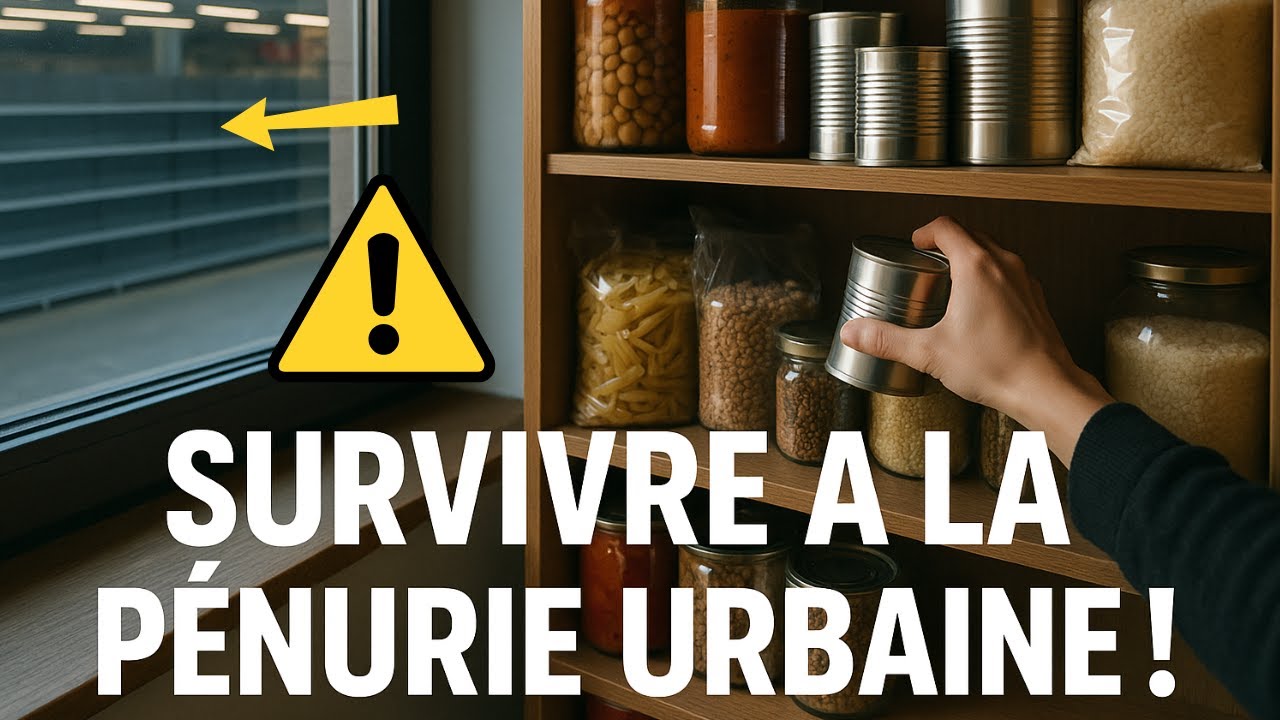 8 Astuces Clés Pour Survivre à Une Pénurie Alimentaire en Ville