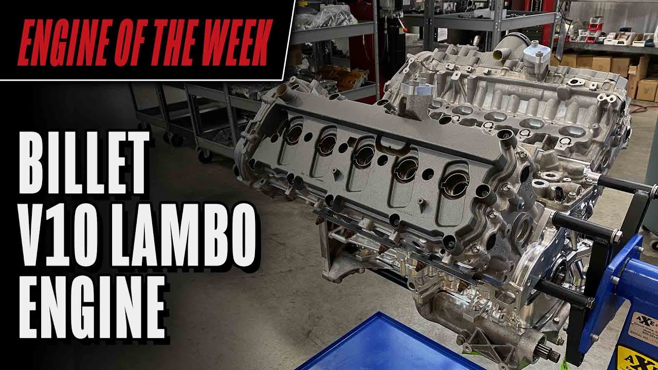 Двигатель Cicio Performance Billet V10 Lamborghini