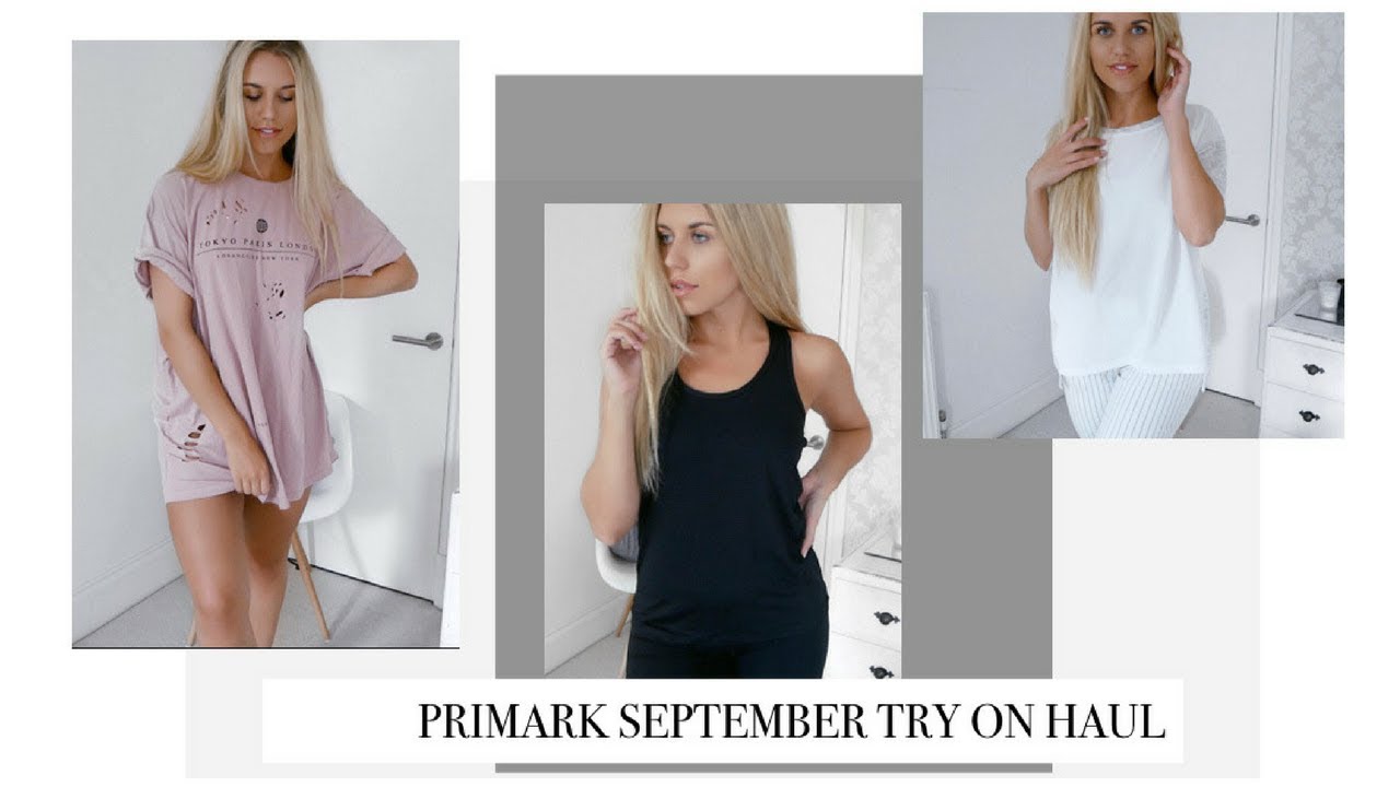 HUGE PRIMARK SEPTEMBER 2017 TRY ON HAUL | Freya Farrington
