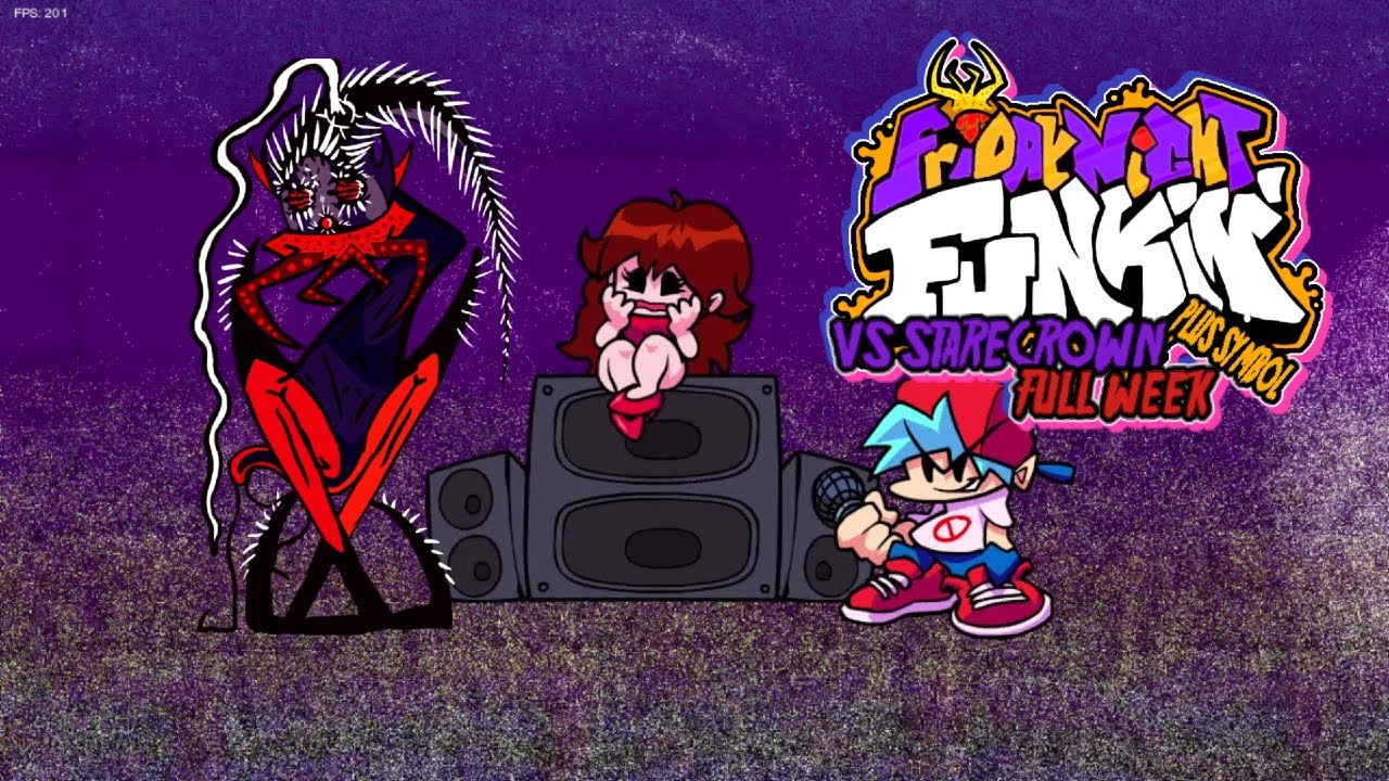 Friday Night Funkin' - VS STARECROWN [Phase 1, 2 & 3] + [Cutscenes] - (FNF Mods/Scary)