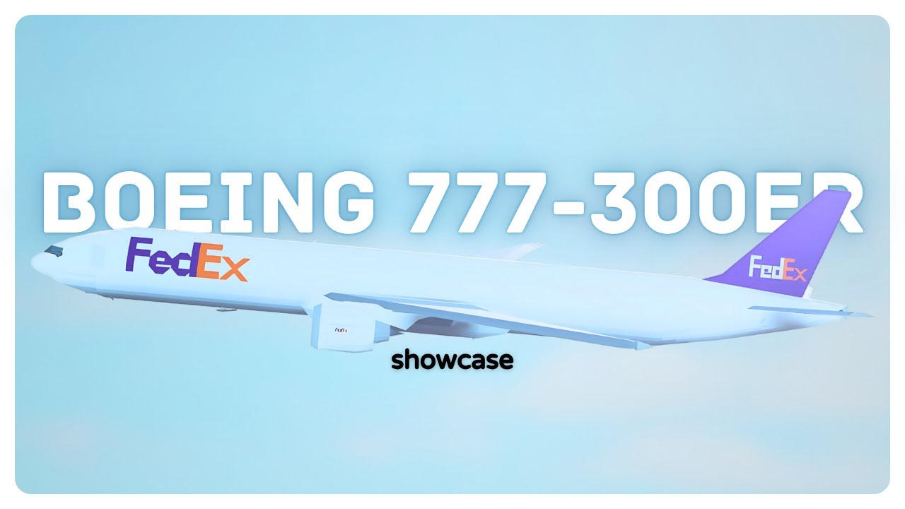 777-300er showcase || plane crazy