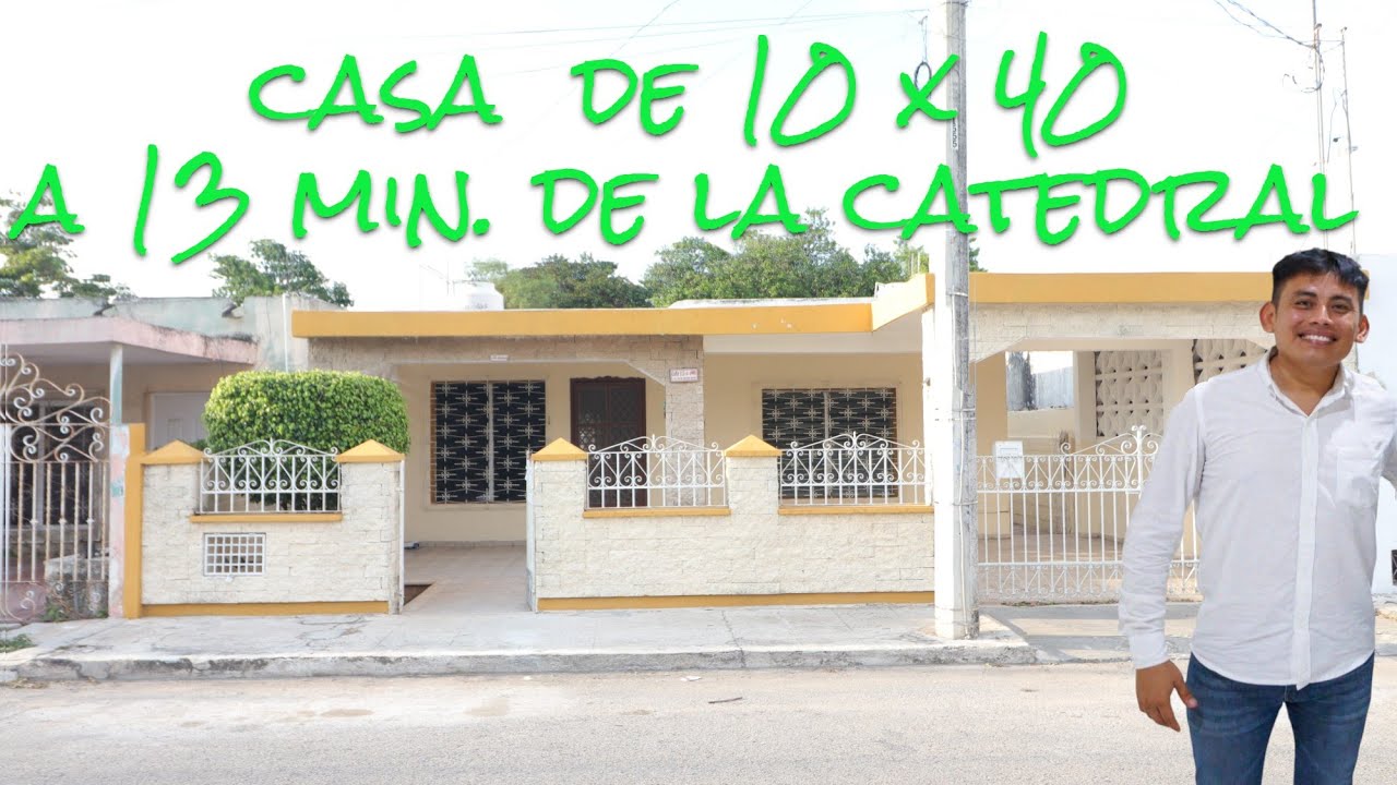 Casa en venta de 2 recamaras, 2 baños con 400m² en Col. Mercedes Barrera Mérida, Yucatán, México.