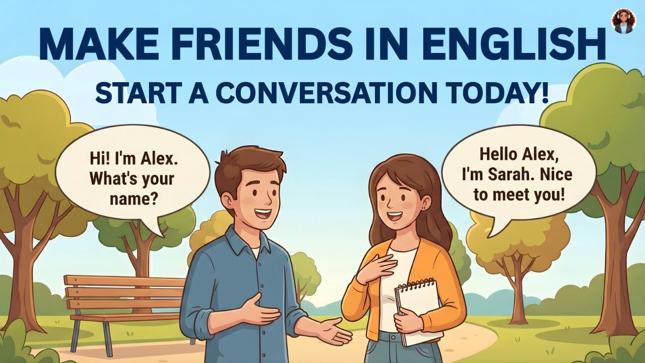 Making Friends in English | Introduce Yourself and Ask Questions | Daily Conversation
