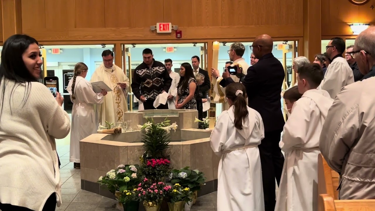 SJE Easter Vigil 2024 - Baptism