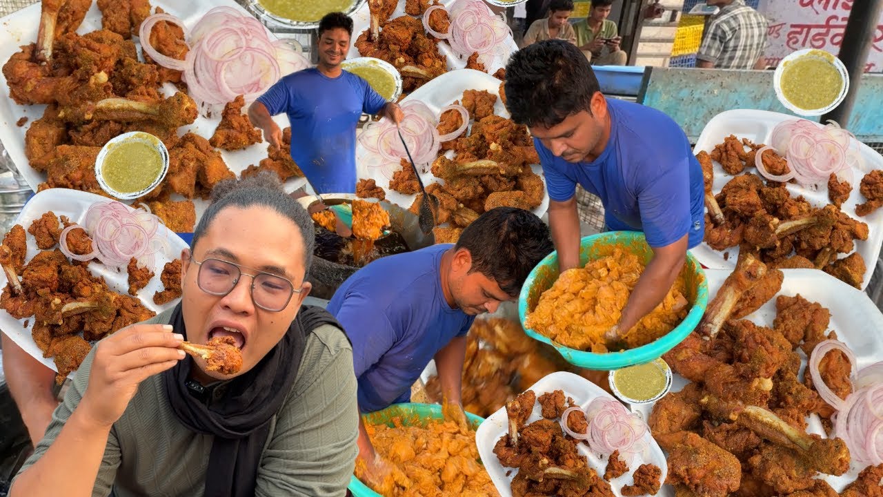 KACAU BANGET CARA MASAK AYAM DI INDIA INI‼️SEKACAUNYA CARA MASAKNYA TAPI BISA ENAK GINI LOH HERAN ‼️