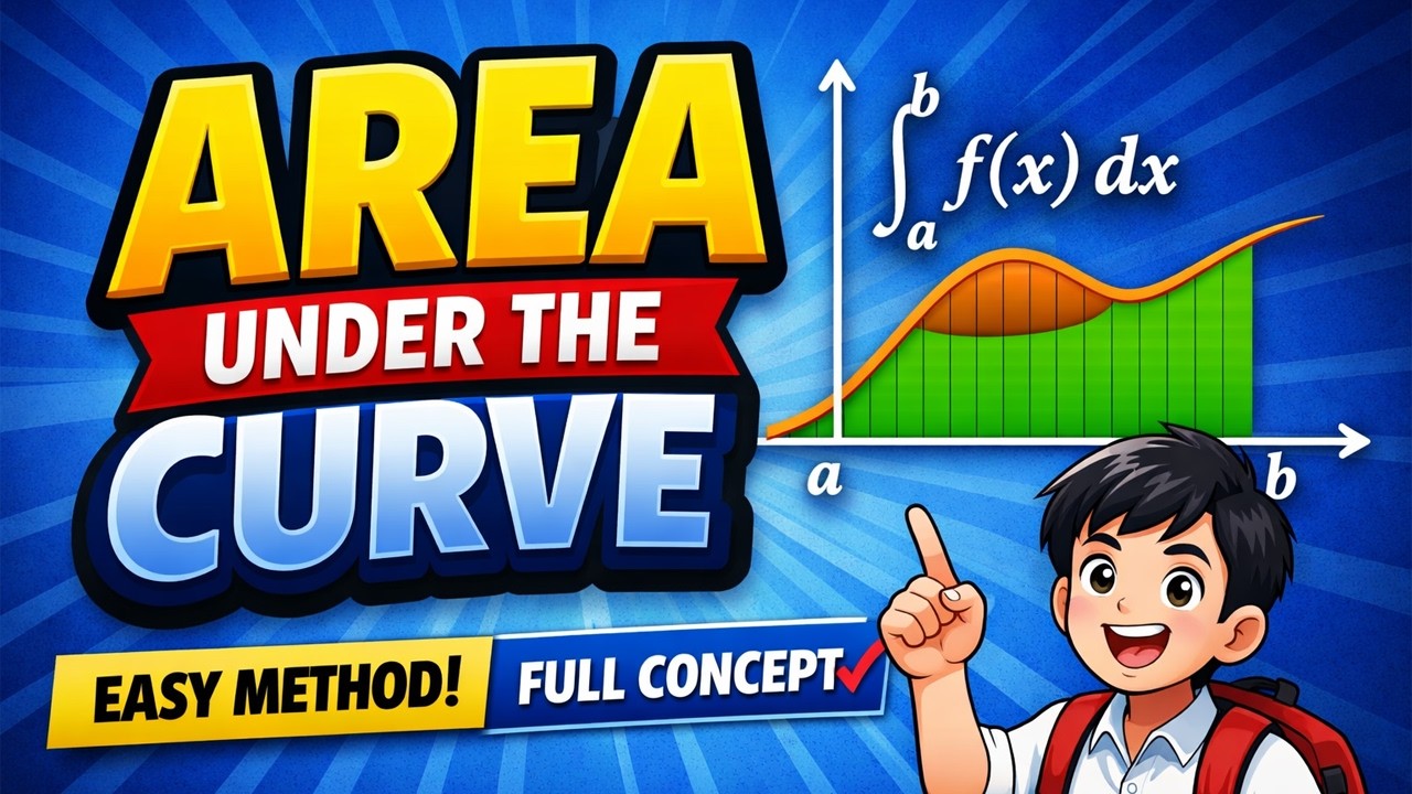 Area of the Region Bounded by the Curve | Complete Concept + Questions