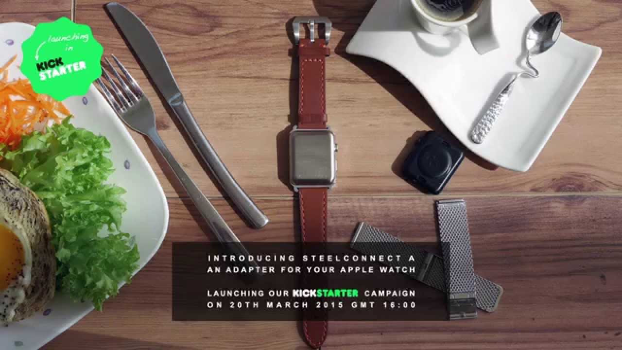 SteelConnect A the adapter for Apple Watch - Teaser