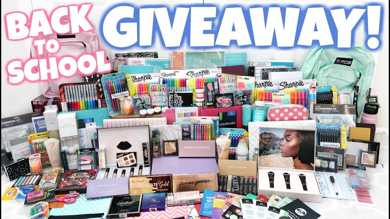 BACK TO SCHOOL GIVEAWAY! | Jazzi Filipek