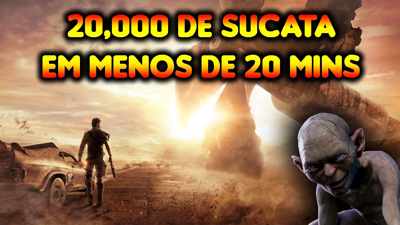 MAD MAX 20,000 DE SUCATA EM MENOS DE 20 MINS GLITCH