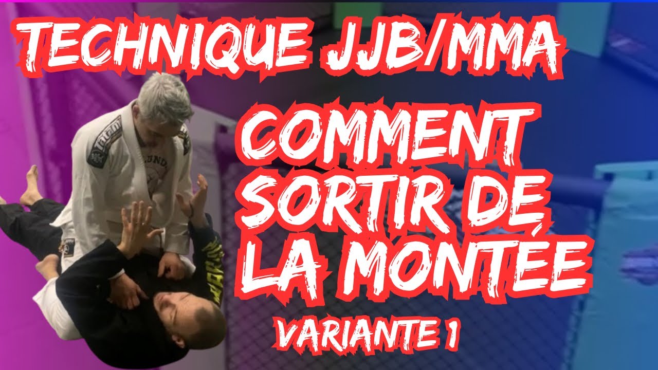 Comment sortir de la montée en JJB ou MMA