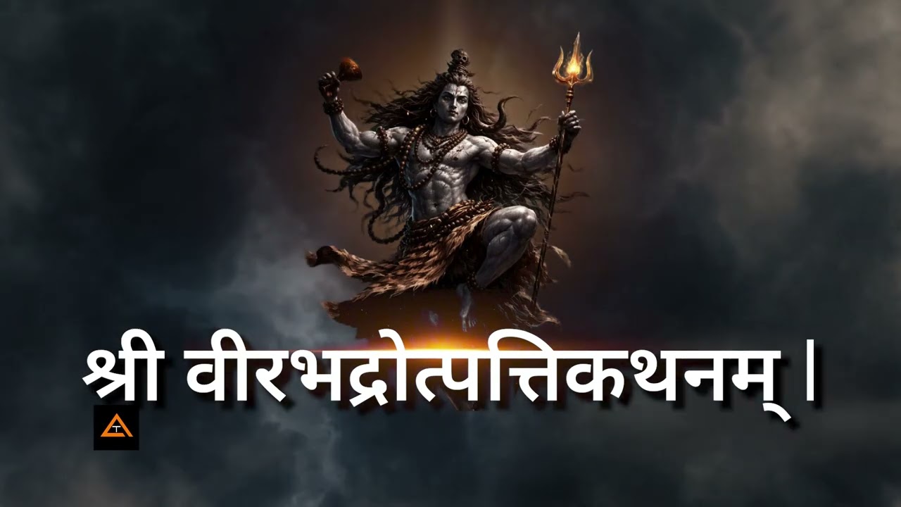 श्री वीरभद्रोत्पत्तिकथनम् | #shiva #shiv  #godchants #bhaktisangeet #soulfulsanskrit