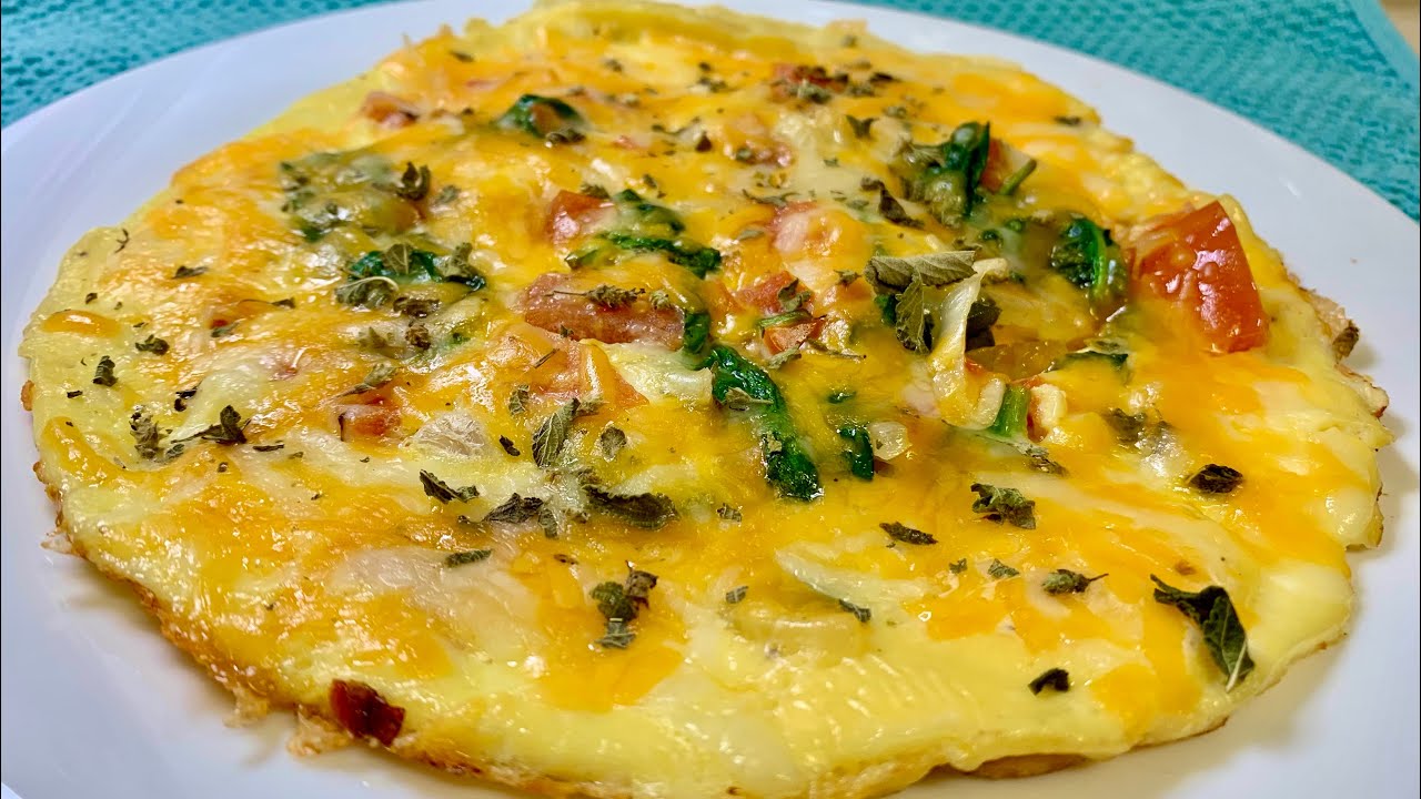 “Desayuno Fácil y Saludable en 10 Minutos | Tortilla de Verduras con Queso”