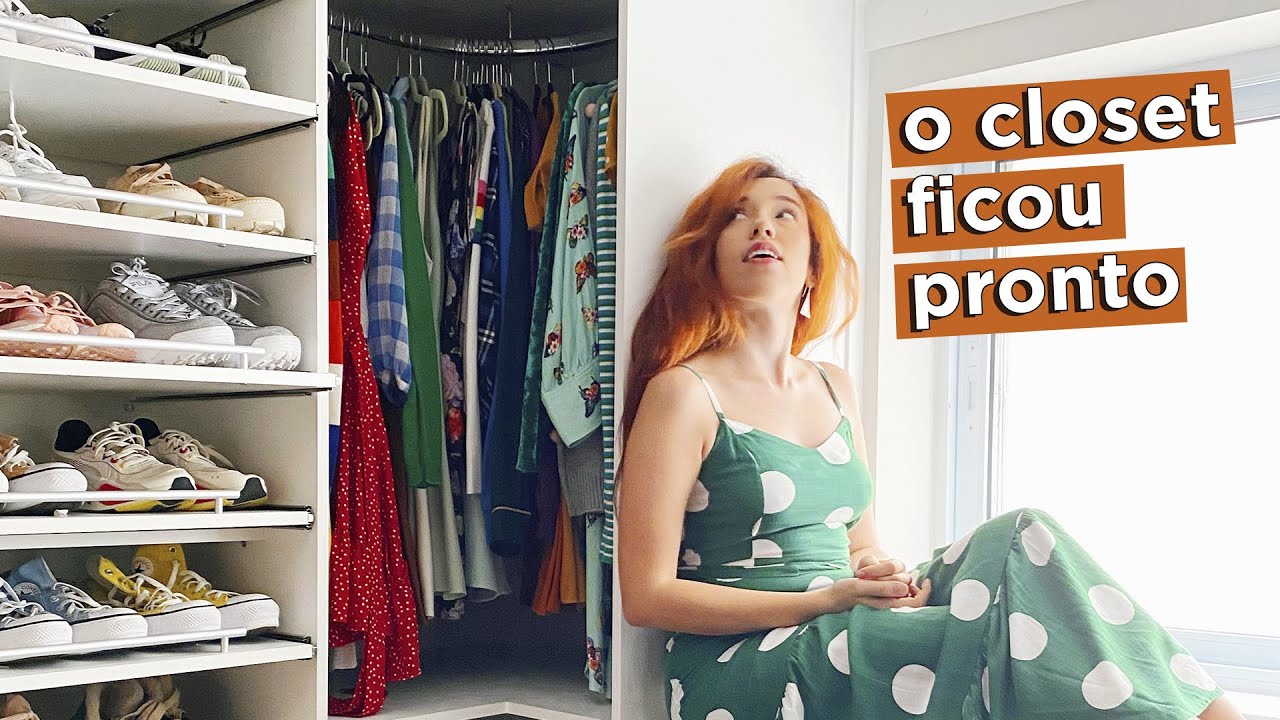 TOUR: o primeiro cômodo do apartamento ficou pronto