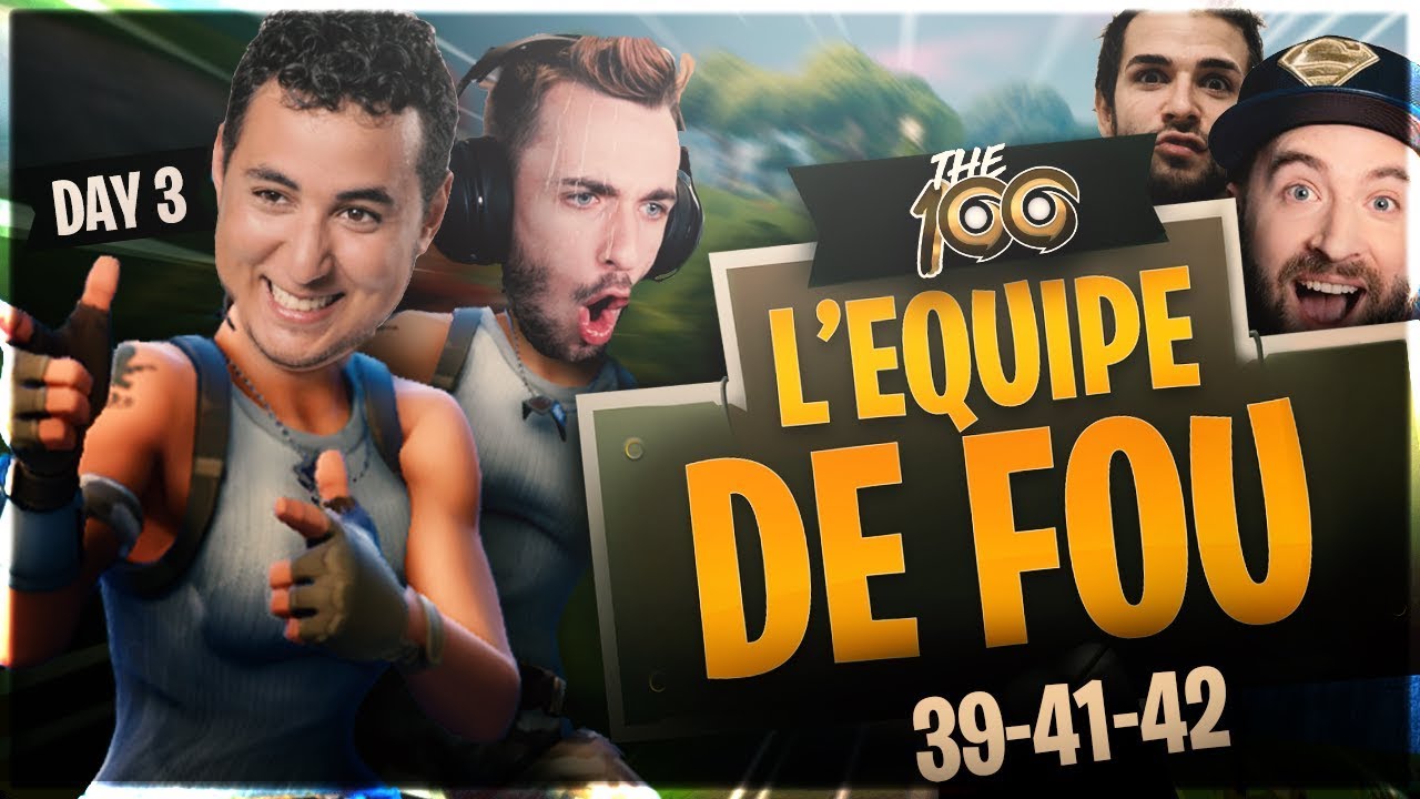 #GotagaTHE100 ► L'EQUIPE DE GENIE SUR LESTREAM ! ft. Squeezie Codjordan23 Skyyart