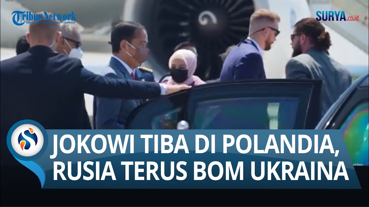 RUSIA GENCAR BOM UKRAINA, Jokowi Malah Akan Naik Kereta Api Malam 12 Jam ke Kiev Ukraina