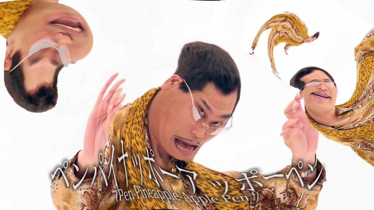 PPAP but every time he says pen it gets pitch and bass boosted