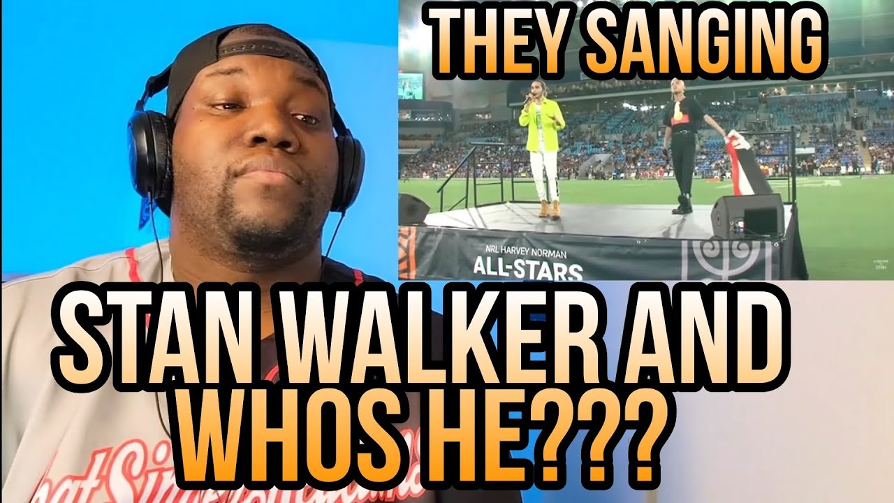 Stan Walker And Isaiah Firebrace | NRL All Stars Performance | Don't Dream It's Over | Reaction