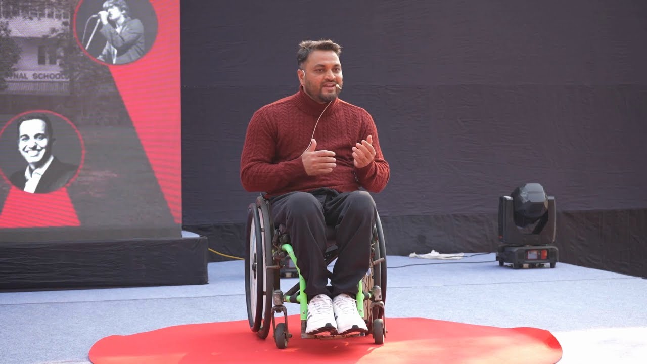 Strong Roots, Unstoppable Wings From a Para Swimmer | Shams Aalam | TEDxCalcutta IS Youth