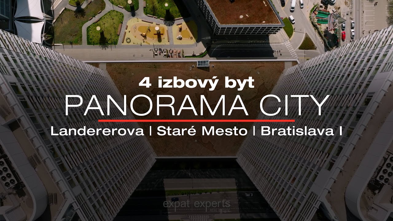 NA PREN&Aacute;JOM/FOR RENT Slnečn&yacute; 4i byt, 100m2, 2x parkovanie, PANORAMA TOWERS