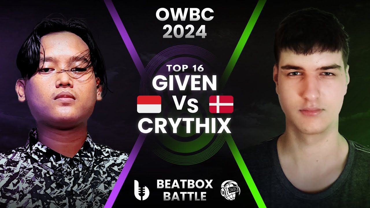 GIVEN vs CRYTHIX | Online World Beatbox Championship 2024 | TOP 16