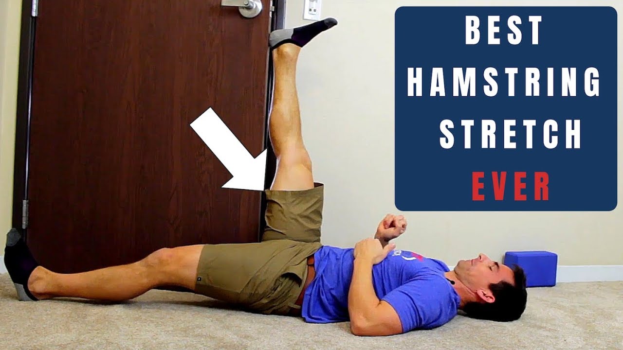 This Hamstring Stretch is the Best Way to loosen up and relieve tension!
