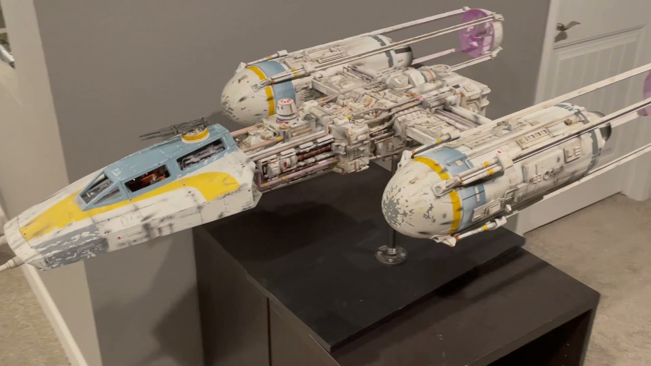 #StarWars Y-Wing Replica Model - Double Sized