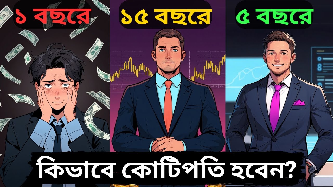 কিভাবে কোটিপতি হবেন | The Millionaire Fastlane | Bangla Motivation