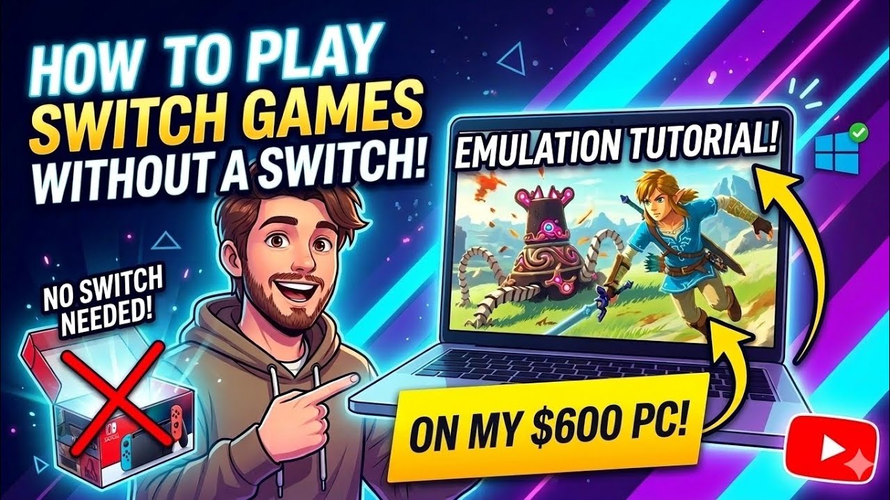Newest Switch Emulation | How to Experience Switch Games without Owning a Switch Device