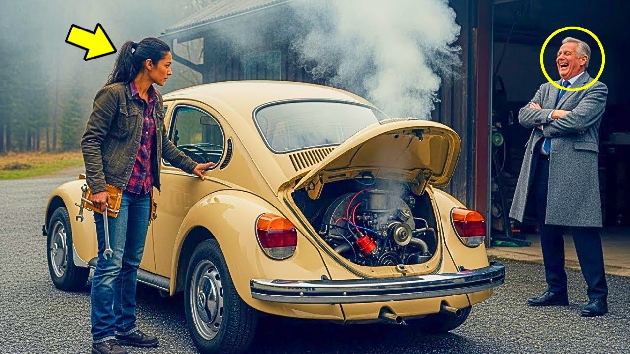 O FUSCA QUE FEZ 7 OFICINAS DESISTIREM CAIU NAS MÃOS DELA , O DONO RIU, ATÉ A VERDADE VIR À TONA