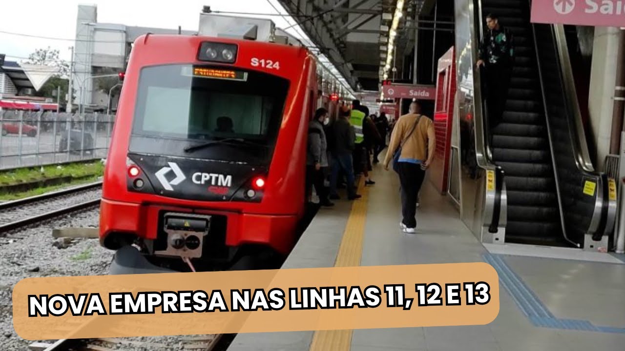 QUANDO A TRIVIA TRENS ASSUME AS LINHAS 11, 12 E 13?