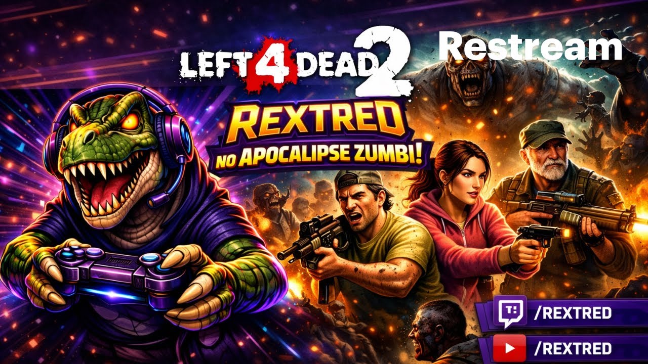 Left 4 Dead 2 com os amigos