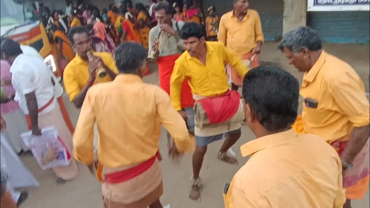 28.01.2026 நேற்று சாயல்குடியில் கருப்பசாமி கோவில் சிலை எடுக்கும் நிகழ்ச்சி/ ஜிம்பளா மேளம்.9344705911