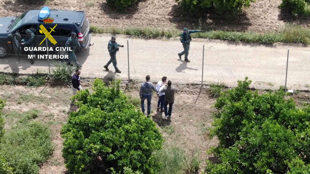Detenci&oacute;n de un narcotraficante en La Algaba