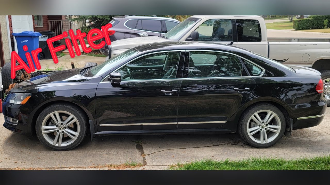 How to Change Air Filter On 2014 VW PASSAT TDI.