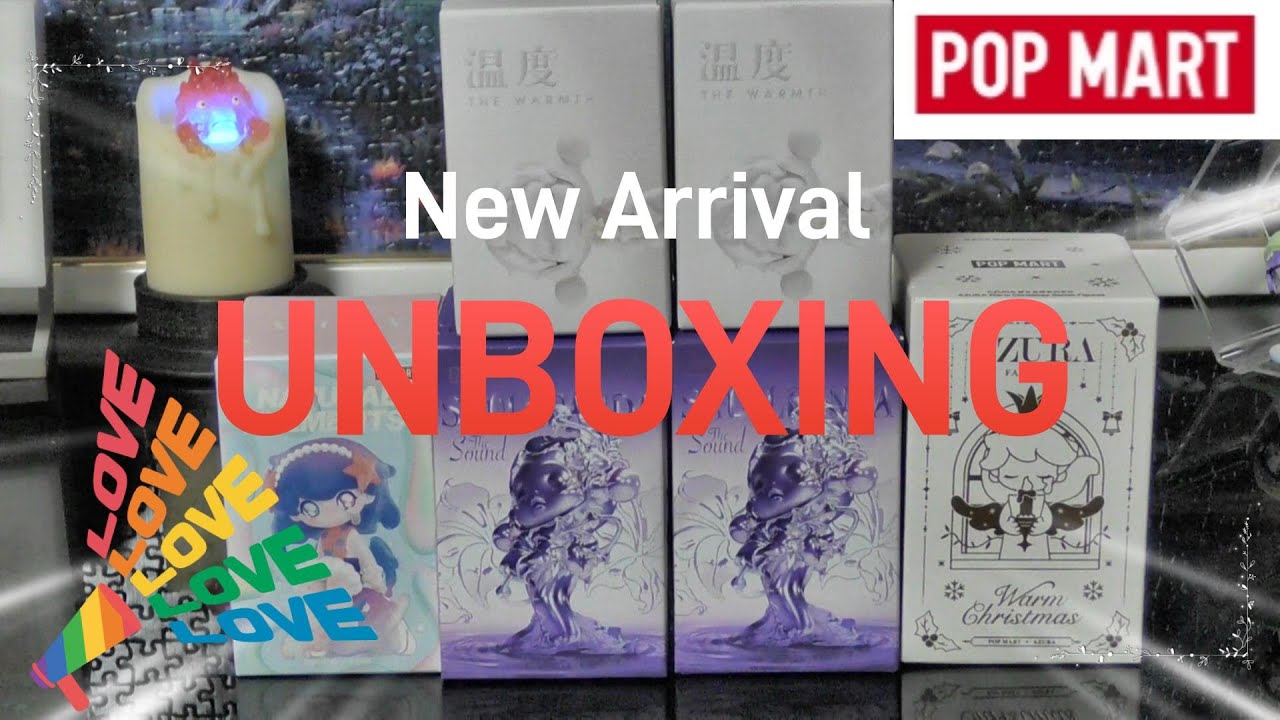 【POPMART開封】スカルパンダとAZURAのシリーズを開封していきます