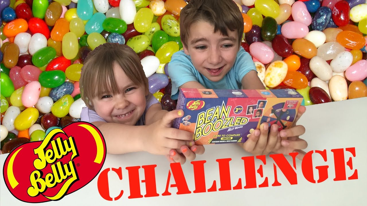 KID STUDIO TEST : (CHALLENGE) Jelly Belly - jelly Beans challenge avec Corentin et Océane
