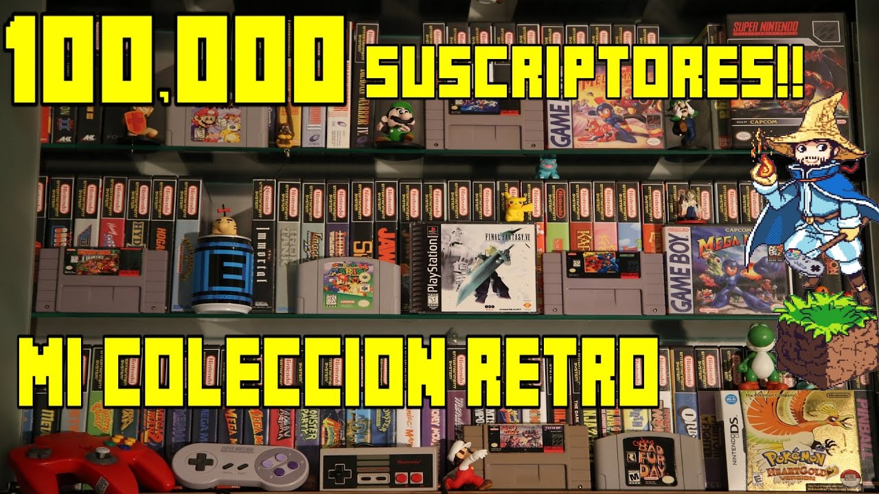 Mi Colección de Videojuegos Retro - ¡ESPECIAL 100,000 Suscriptores! - Pepe el Mago