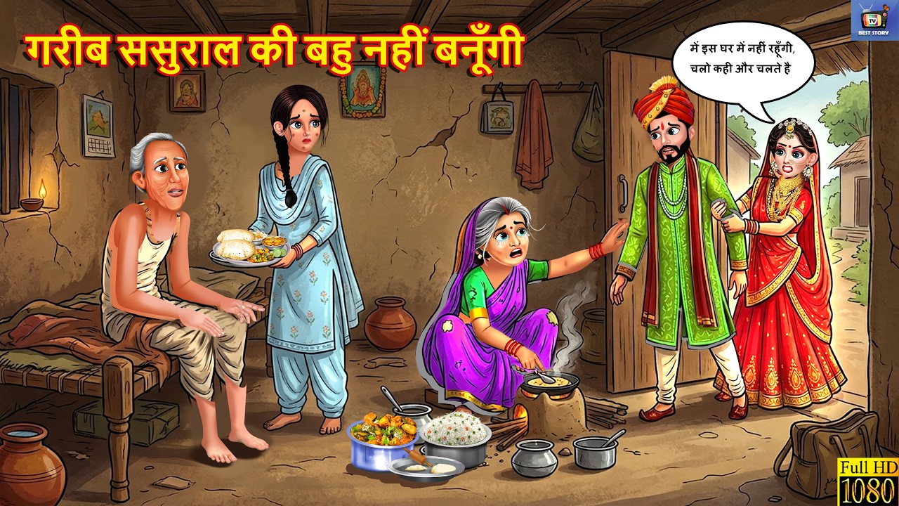 गरीब ससुराल की बहु नहीं बनूँगी | Gareeb Sasural ki Bahu Nahi Banungi | Hindi Kahani | Moral Stories