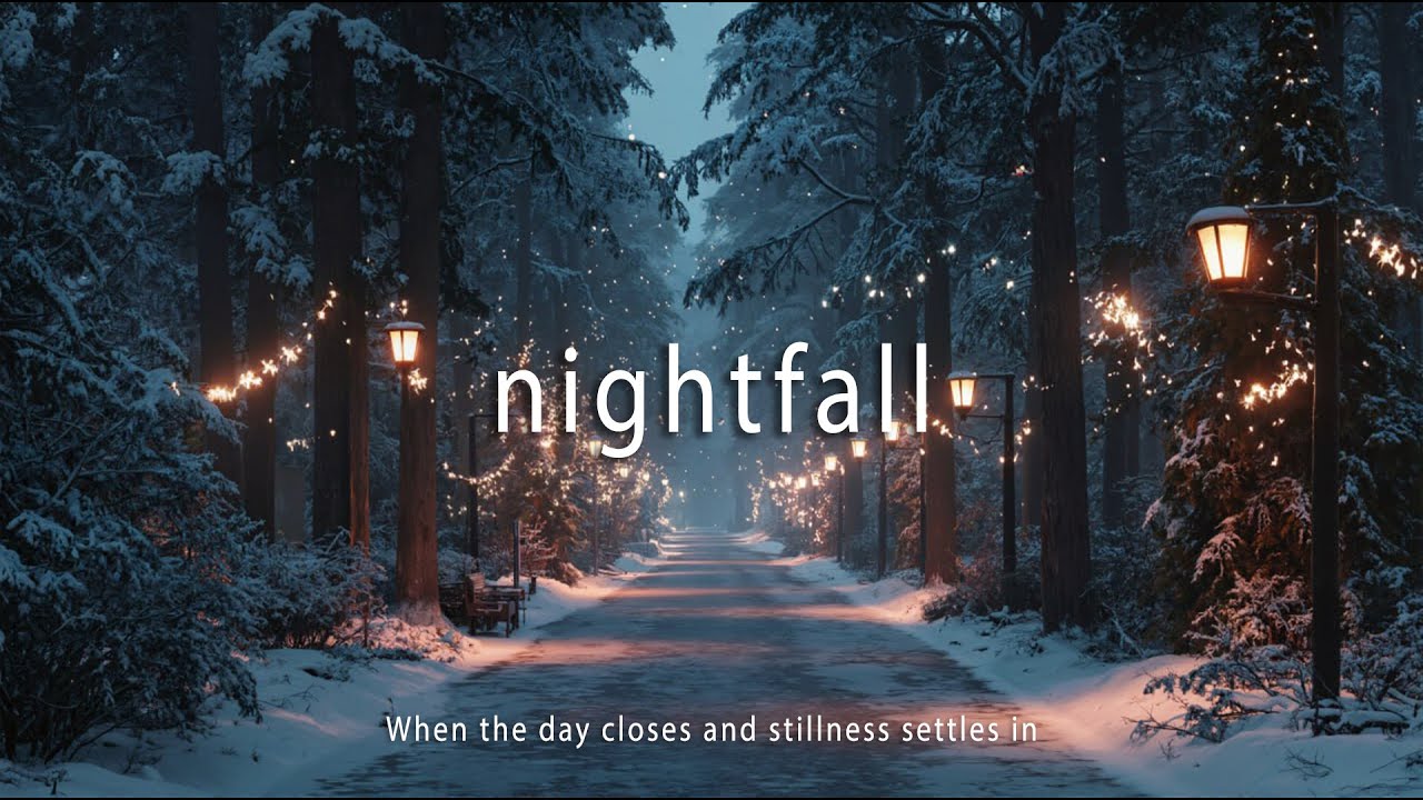 С наступлением ночи воцаряется тишина 🌲🍃 Расслабляющая фортепианная музыка для глубокого сна