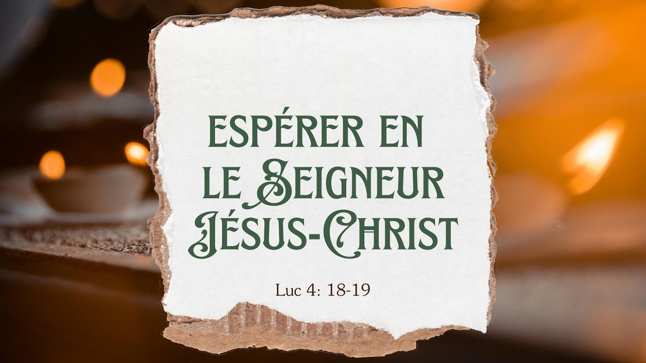 VOICI POURQUOI VOUS DEVRIEZ ESPÉRER EN JÉSUS-CHRIST QUOI QU'IL ARRIVE!! N°13