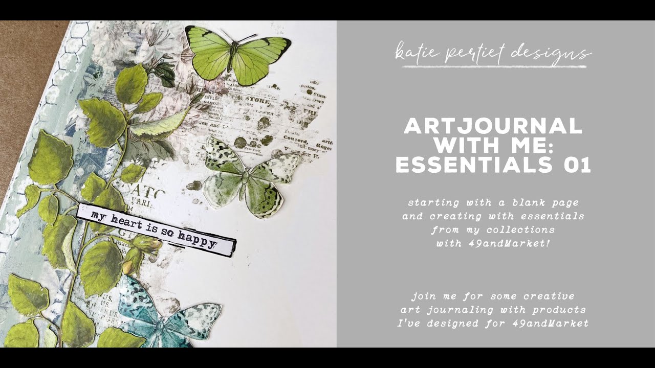 ARTJournal with Me: Essentials Blank Canvas 01