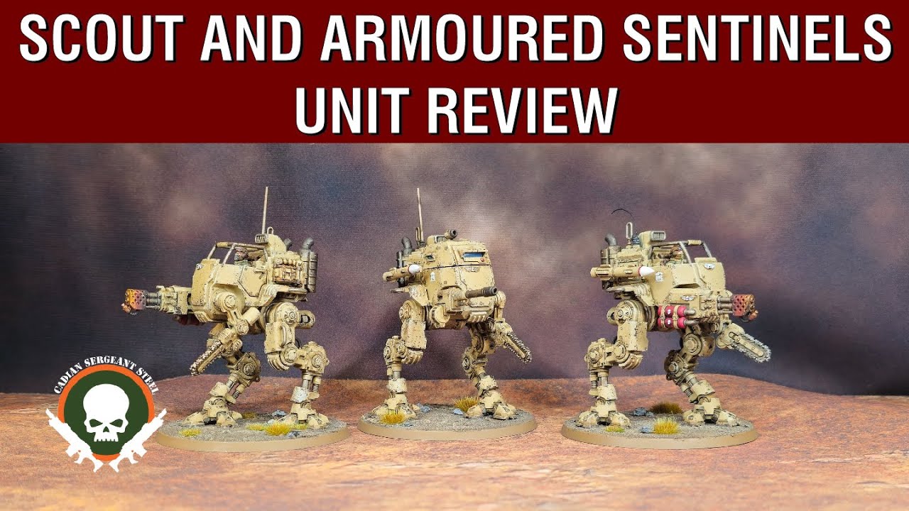 Unit Review: Scout and Armoured Sentinels - 10th Edition Index