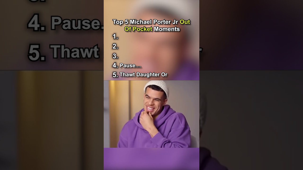 Michael Porter Jr Out Of Pocket Moments #nba #basketball #lebronjames #stephcurry #kobebryant