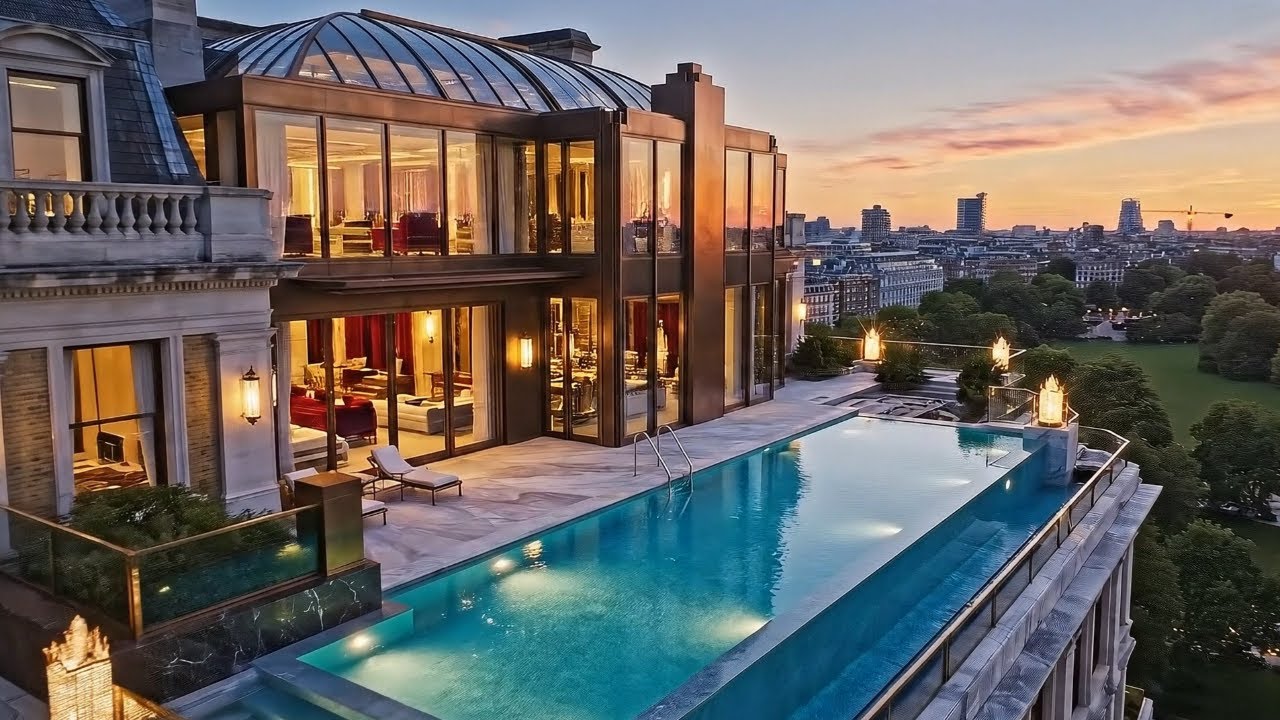 Step Inside Mayfair's $280M Georgian Penthouse | London's Most Exclusive Urban Palace Tour 4K