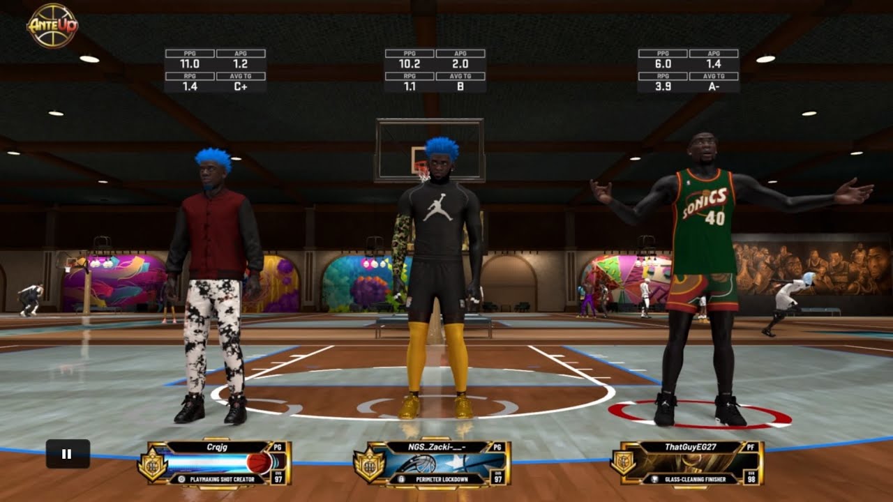 NBA 2K21 COMP STAGE GAMEPLAY