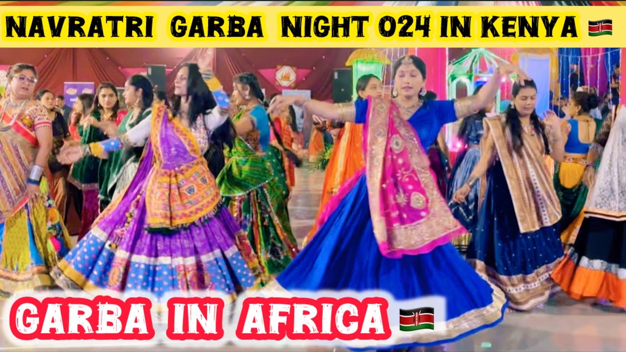 Navratri Special Garba 2024 | Live  Garba At Nairobi | Garba Dandiya Mahotsav ,#navratri#durgapuja